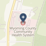 Wyoming County Community Hospital on map