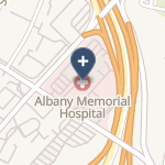 Albany Memorial Hospital on map