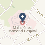 Maine Coast Memorial Hospital on map