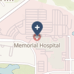 Memorial Hospital on map