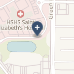 Hshs St Elizabeth's Hospital on map