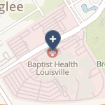 Baptist Health Louisville on map