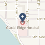 Glacial Ridge Hospital on map
