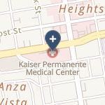 Kaiser Foundation Hospital - San Francisco on map