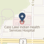 Cass Lake Indian Health Services Hospital on map