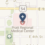 Pratt Regional Medical Center on map