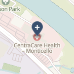 Centracare Health - Monticello on map