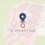 St Vincent's East on map