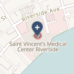 St Vincent's Medical Center Riverside on map