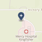 Mercy Hospital Kingfisher, Inc on map