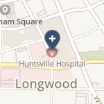 Huntsville Hospital on map