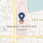 Manatee Memorial Hospital on map