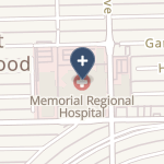 Memorial Regional Hospital on map
