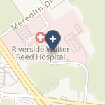 Riverside Walter Reed Hospital on map