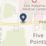 East Alabama Medical Center on map