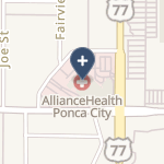 Alliancehealth Ponca City on map