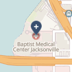 Baptist Medical Center Jacksonville on map