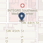 Integris Southwest Medical Center on map