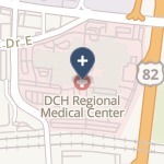 D c h Regional Medical Center on map