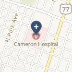 Little River Healthcare Cameron Hospital on map