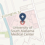 University Of South Alabama Medical Center on map