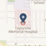 Taylorville Memorial Hospital on map