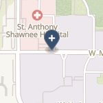 Ssm Health St Anthony Hospital - Shawnee on map