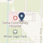 Delta Community Hospital on map