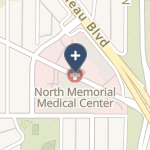 North Memorial Medical Center on map