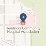 Hendricks Community Hospital on map