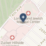 Long Island Jewish Medical Center on map