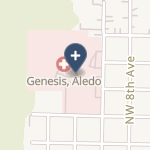 Genesis Medical Center, Aledo on map