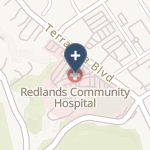 Redlands Community Hospital on map