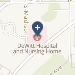 Dewitt Hospital & Nursing Home, Inc on map
