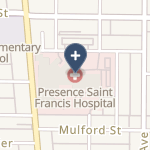 Presence Saint Francis Hospital on map