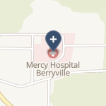 Mercy Hospital Berryville on map