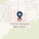 Chi St Vincent Morrilton on map