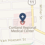 Cortland Regional Medical Center, Inc on map