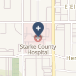 Starke Hospital on map