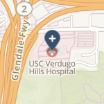 Usc Verdugo Hills Hospital on map