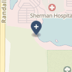 Sherman Hospital on map