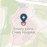 Emory Johns Creek Hospital on map