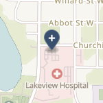 Lakeview Memorial Hospital on map