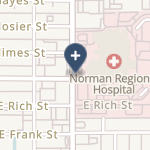 Norman Regional on map