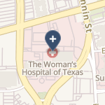 Womans Hospital Of Texas, The on map