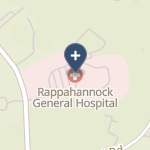 Rappahannock General Hospital on map