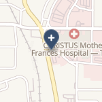 Christus Mother Frances Hospital on map