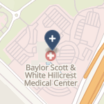 Baylor Scott & White Medical Center Hillcrest on map
