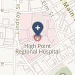 High Point Regional Hospital on map