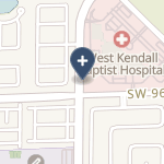 West Kendall Baptist Hospital on map